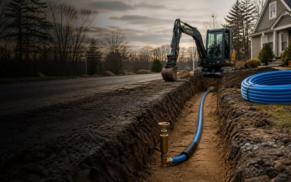 Water Line Installation